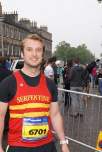 Pete Chambers Edinburgh Marathon